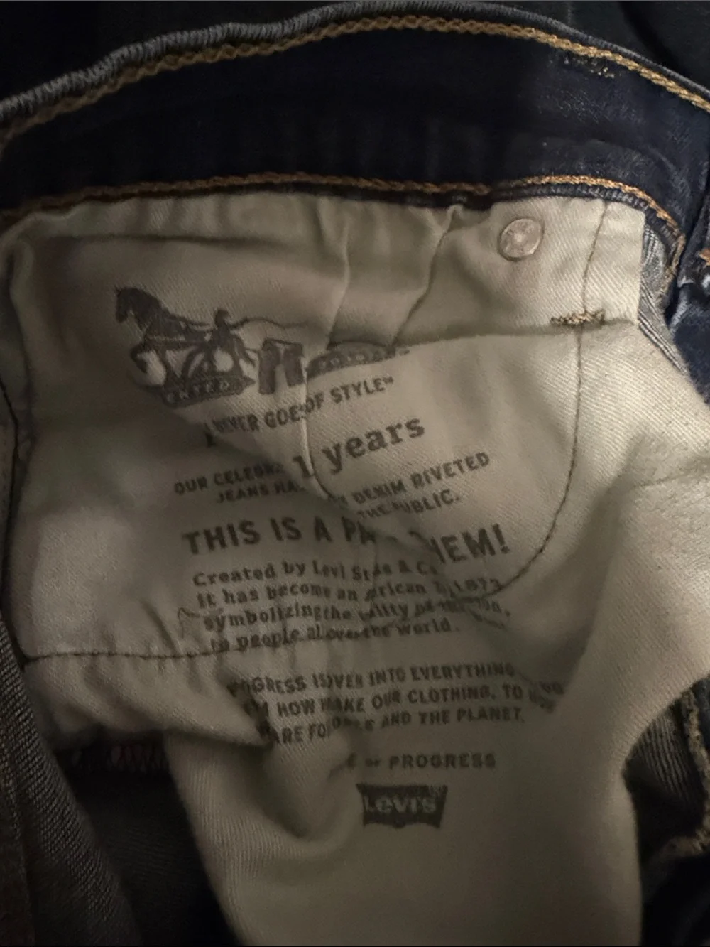 Levi's Men's Slim Straight Dark Indigo Jeans